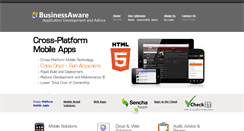 Desktop Screenshot of businessaware.com.au